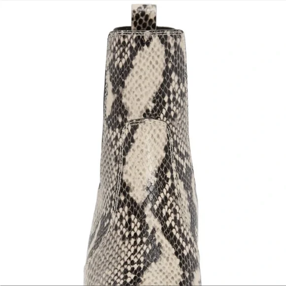 PAIGE Snakeskin Ankle Boots - Picture 6 of 6